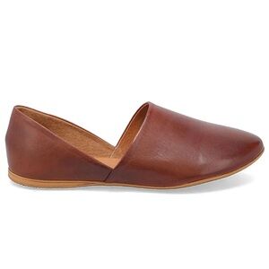 ✨ Miz Mooz Kimmy Leather Slip On Flats Brandy Brown Size 38 (7.5–8)